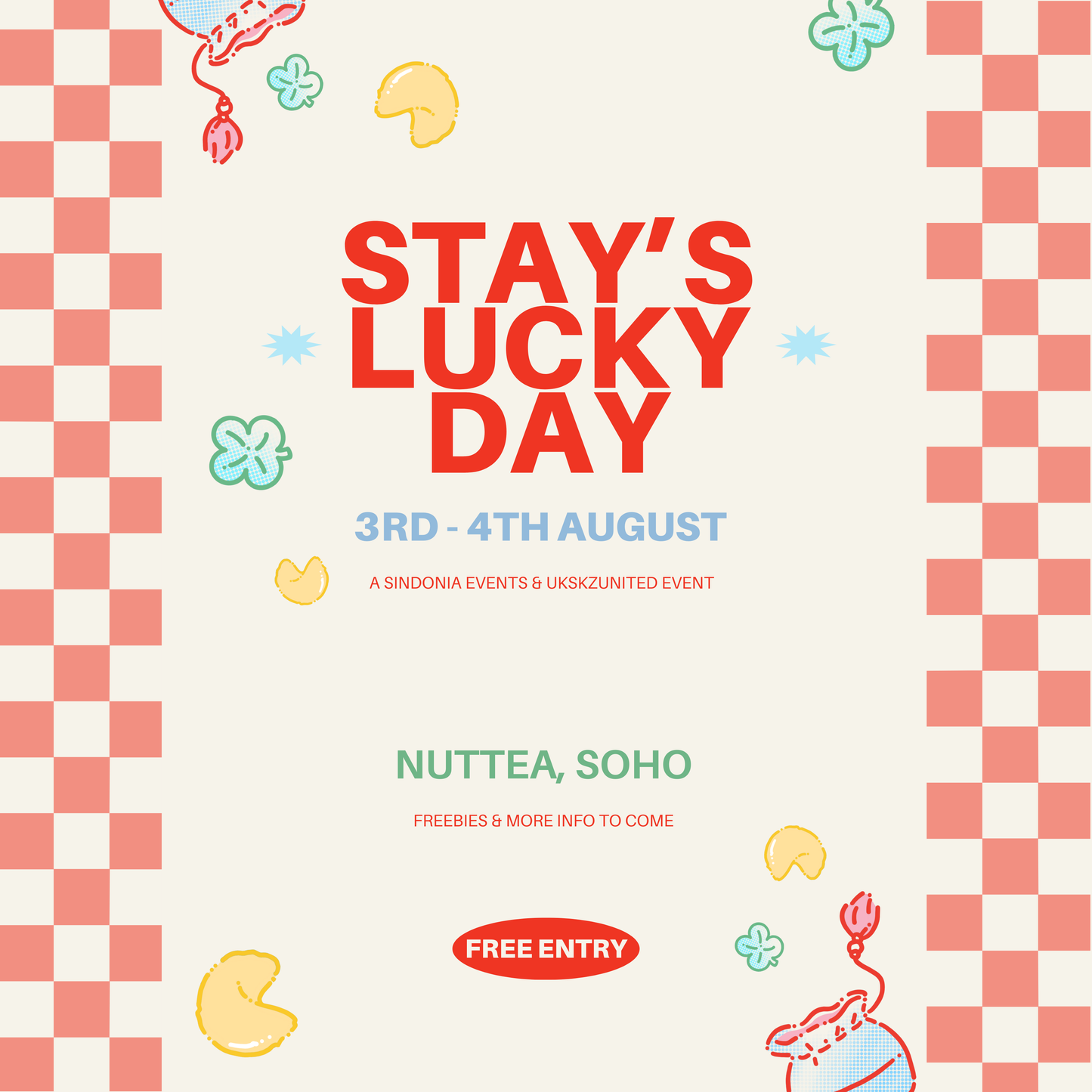Stay's Lucky Day | Cupsleeve Event